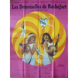 Les demoiselles de Rochefort (Young Girls Of Rochefort) French movie poster - illustraction Gallery
