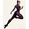 Catwoman Limited edition print by John Keaveney - illustraction Gallery
