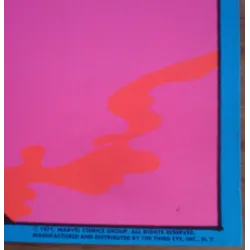 Prince Namor Marvel Third Eye black light poster - illustraction Gallery