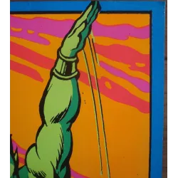 Prince Namor Marvel Third Eye black light poster - illustraction Gallery