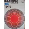 Universiade Tokyo 1967 Japanese poster - illustraction Gallery