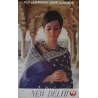 Japan Airlines New Delhi 1970 travel poster - illustraction Gallery