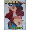 Slade and Fanny 1972 German Tour concert poster by Gunther Kieser - illustraction Gallery