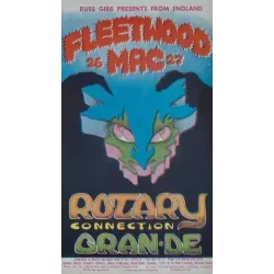 RGP 124 Fleetwood Mac Grande Ballroom concert postcard - illustraction Gallery