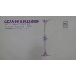 RGP 85 Procol Harum Grande Ballroom concert postcard - illustraction Gallery - illustraction Gallery