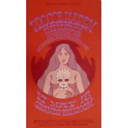 RGP 85 Procol Harum Grande Ballroom concert postcard - illustraction Gallery - illustraction Gallery