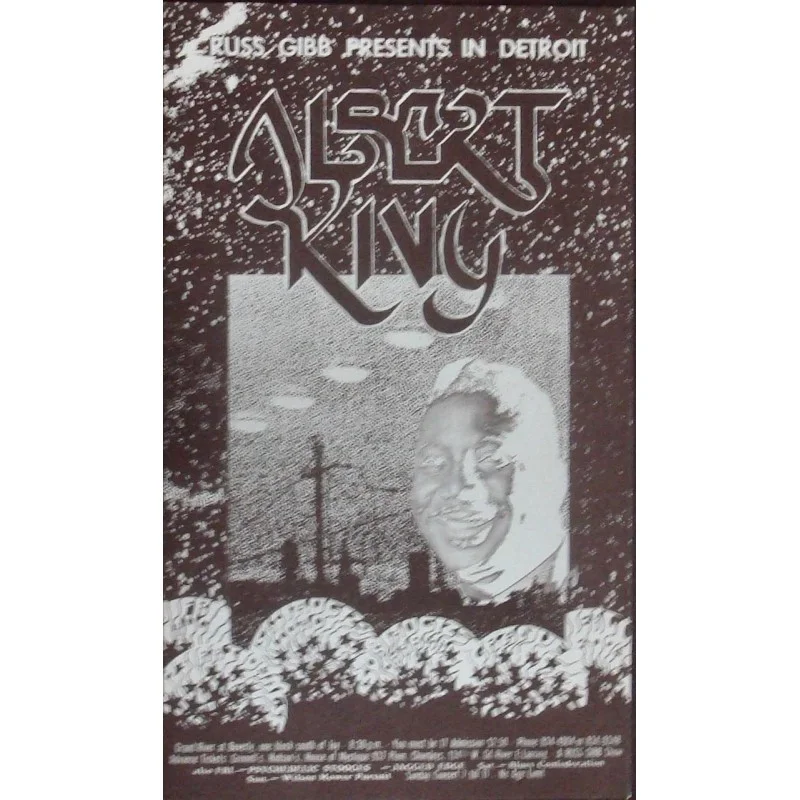 RGP 100 Albert King Grande Ballroom concert postcard - illustraction Gallery - illustraction Gallery