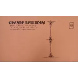 RGP 100 Albert King Grande Ballroom concert postcard - illustraction Gallery - illustraction Gallery