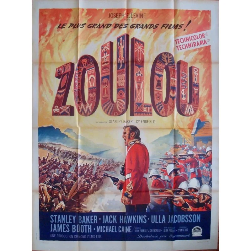 Zulu French movie Poster - illustraction Gallery