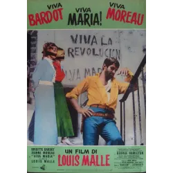 Viva Maria Italian fotobusta movie poster - illustraction Gallery
