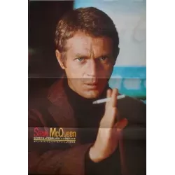 Steve McQueen Bullitt 1968 Japanese personality poster - illustraction Gallery