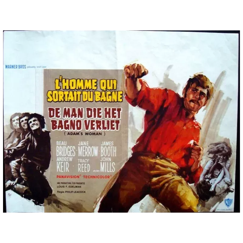 Adam's Woman Belgian movie poster - Illustraction Gallery