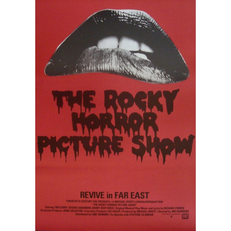 The Rocky Horror Picture Show Japanese movie poster - illustraction Gallery