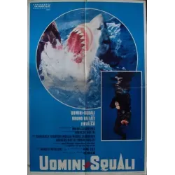 Shark And Men (Uomini e squali) Italian movie poster - illustraction Gallery