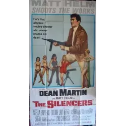 The Silencers 3 sheet movie poster - illustraction Gallery