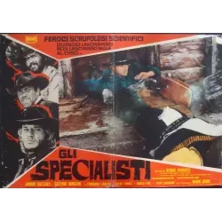 Le specialiste (Gli Specialisti) Italian fotobusta movie poster set - Italian movie poster