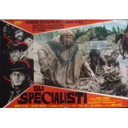 Le specialiste (Gli Specialisti) Italian fotobusta movie poster set - Italian movie poster