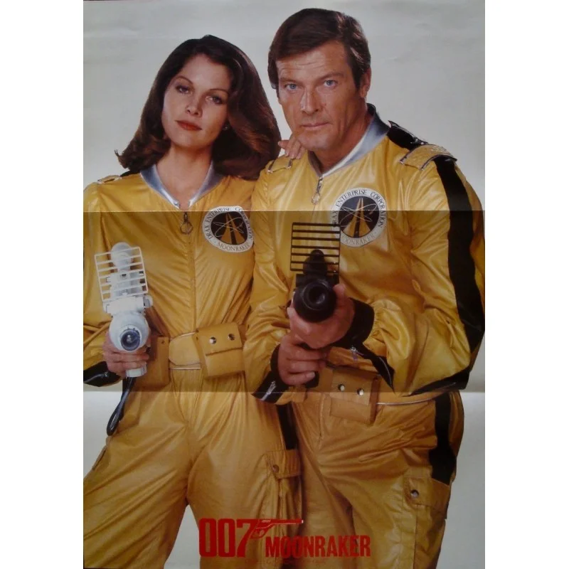 James Bond's Moonraker Japanese movie poster - illustraction Gallery