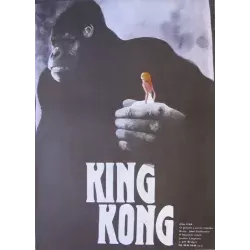 King Kong Czech movie poster - illustraction Gallery