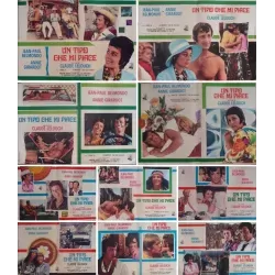 Un homme qui me plait (Love Is A Funny Thing) Italian fotobusta movie poster set - illustraction Gallery