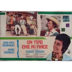 Un homme qui me plait (Love Is A Funny Thing) Italian fotobusta movie poster set - illustraction Gallery
