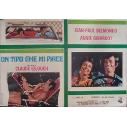 Un homme qui me plait (Love Is A Funny Thing) Italian fotobusta movie poster set - illustraction Gallery