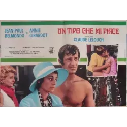 Un homme qui me plait (Love Is A Funny Thing) Italian fotobusta movie poster set - illustraction Gallery