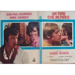 Un homme qui me plait (Love Is A Funny Thing) Italian fotobusta movie poster set - illustraction Gallery