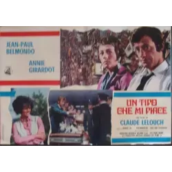 Un homme qui me plait (Love Is A Funny Thing) Italian fotobusta movie poster set - illustraction Gallery