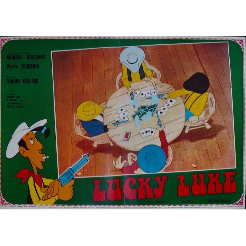 Lucky Luke: Daisy Town Italian fotobusta movie poster set ...