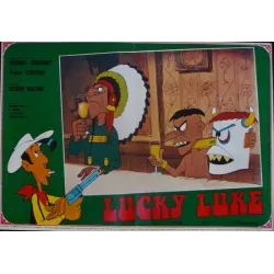 Lucky Luke: Daisy Town Italian fotobusta movie poster set - illustraction Gallery