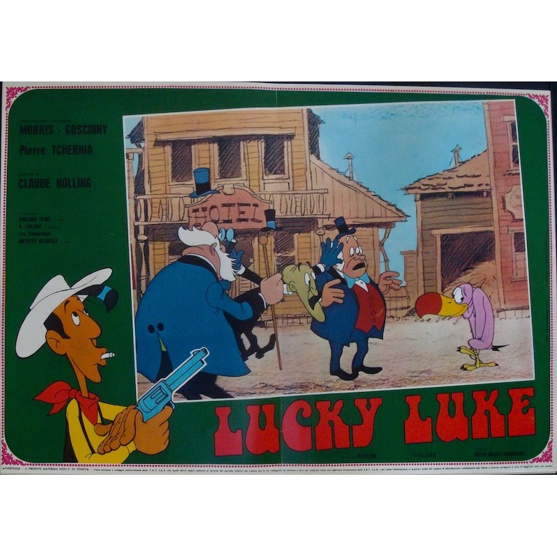 Lucky Luke: Daisy Town Italian fotobusta movie poster set ...