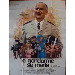 Le gendarme se marie French movie poster - illustraction Gallery