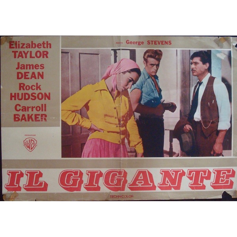 giant movie poster james dean