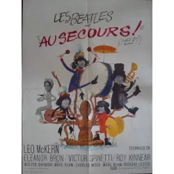 Help! French movie poster - illustraction Gallery