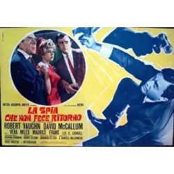 MAN From UNCLE: One Of Our Spies Is Missing Italian fotobusta movie poster - Illustraction Gallery