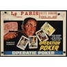 Operation Poker Belgian poster - illustraction Gallery
