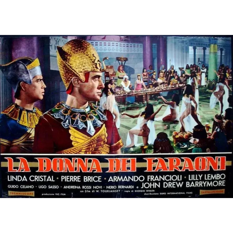 The Pharao's Woman italian fotobusta - Illustraction Gallery