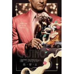 Casino limited edition print by Jake Kontou - illustraction Gallery