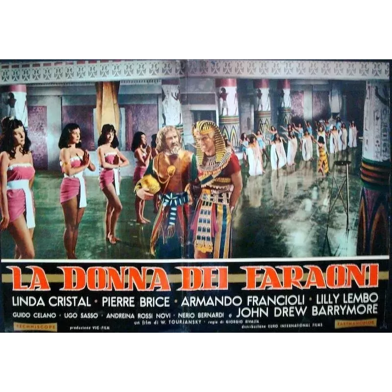 The Pharao's Woman italian fotobusta - Illustraction Gallery