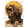 The Big Lebowski The Dude limited edition print by Dave O'Flanagan - illustraction Gallery