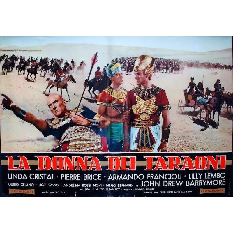 The Pharao's Woman italian fotobusta - Illustraction Gallery