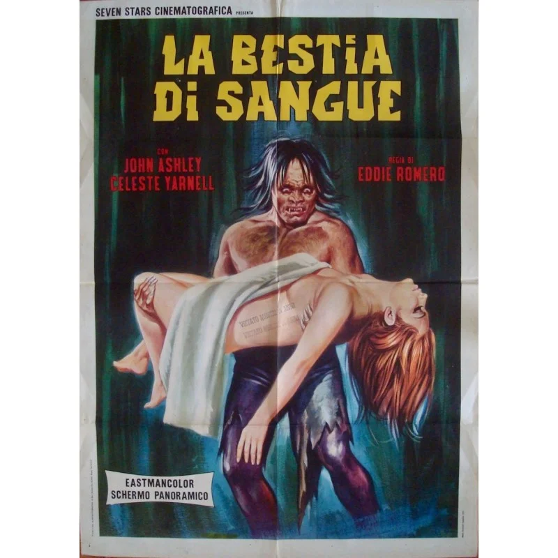 Beast Of Blood Italian movie poster - illustraction Gallery