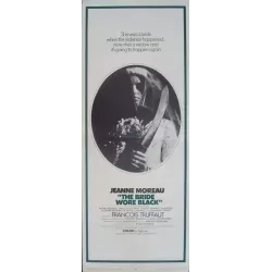 La mariee etait en noir (The Bride Wore Black) insert movie poster - illustraction Gallery