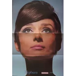 Audrey Hepburn / Deux hommes en ville 1974 Japanese movie poster - illustraction Gallery