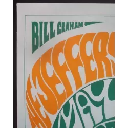 Jefferson Airplane Fillmore West BG05 concert poster - illustraction Gallery