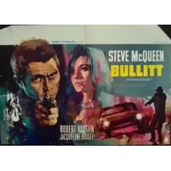 Bullitt Belgian movie poster - illustraction Gallery