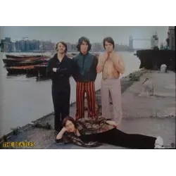 The Beatles London Docks Japanese commercial poster - illustraction Gallery