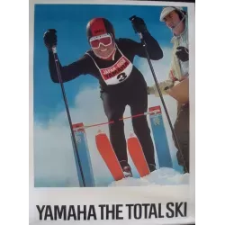 Yamaha The Total Ski 1967 Japanese advertising poster - illustraction Gallery