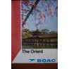 BOAC The Orient vintage 1971 Airlines travel poster - illustraction Gallery
